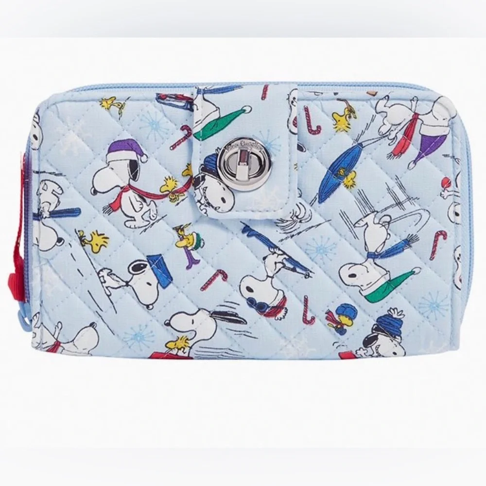 Vera Bradley
Peanuts® RFID Turnlock Wallet in Ski Jump Snoopy - Picture 2 of 7